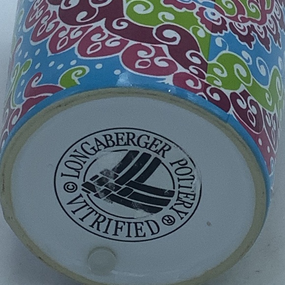 Longaberger Pottery Vitrified Travel Mug - Picture 7 of 7